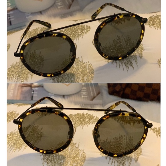 KREWE Accessories - KREWE Conti Zulu Polarized 24k Sunglasses